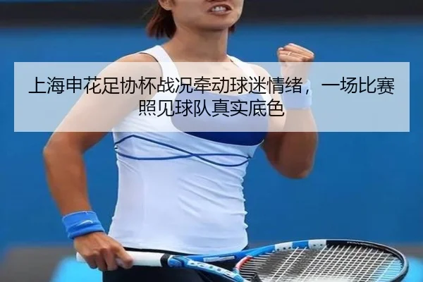 上海申花足协杯战况牵动球迷情绪，一场比赛照见球队真实底色